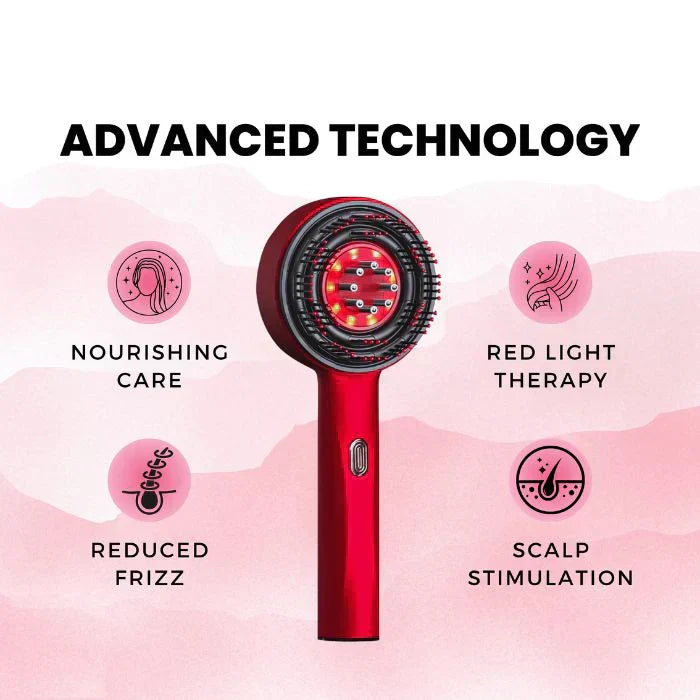 3 IN 1 RED LIGHT SCALP MASSAGER