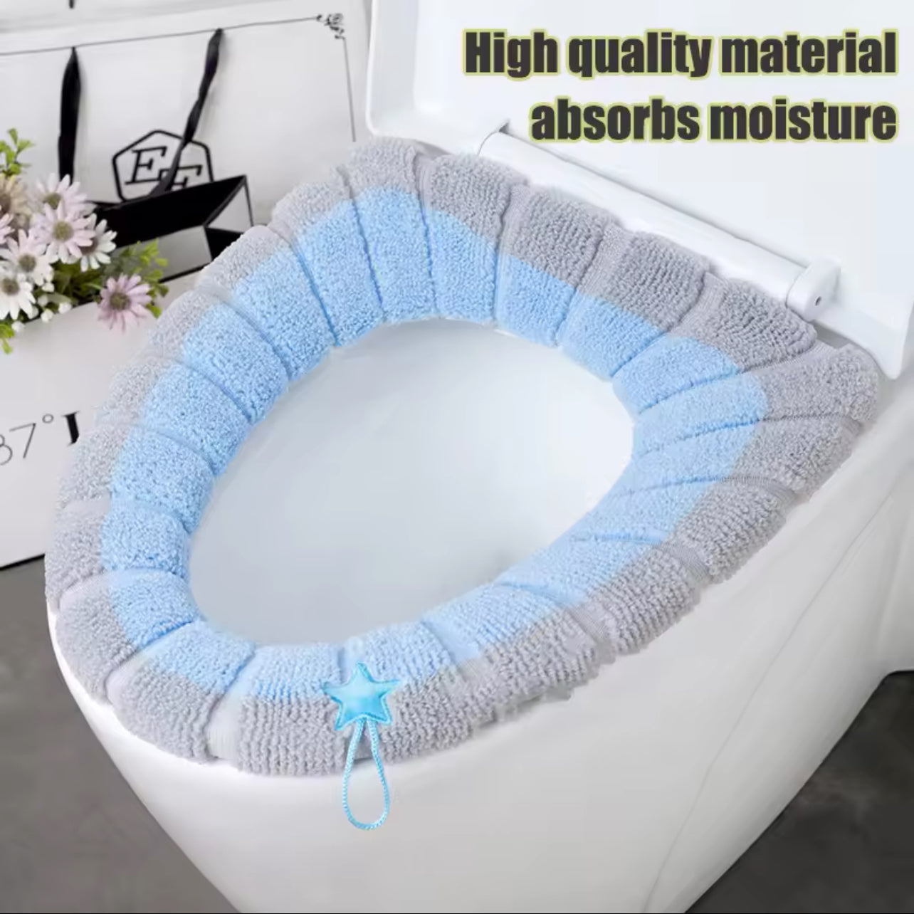 CLOUDYDEALS™ Toilet Seat Cover