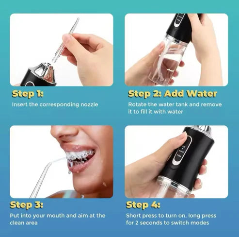 Aqua Flosser Pro - Mouth Cleaning Kit